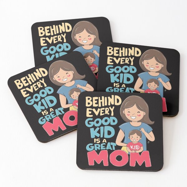 Item preview,   Behind Every Good Kid Is A Great Mom ,Supermom vibes ,gift idea  designed and sold by masteryStore.