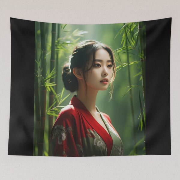 Item preview, Bamboo Geisha designed and sold by BartHugoKnight.