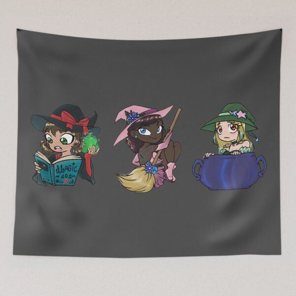 Item preview, Three little witches designed and sold by PsychicHuldra.