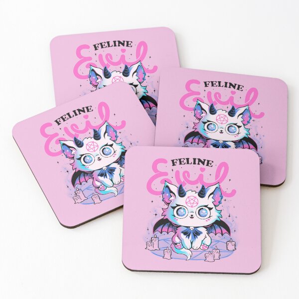 Item preview, Copy of Feline Evil - Cute Dark Funny Evil Cat Gift designed and sold by EduEly.
