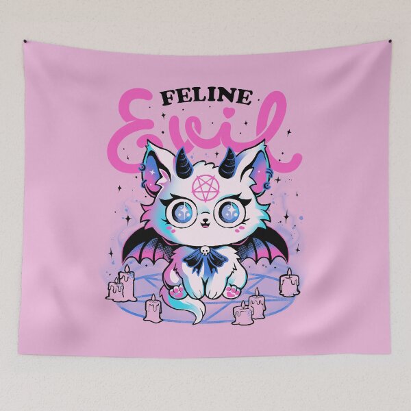 Item preview, Copy of Feline Evil - Cute Dark Funny Evil Cat Gift designed and sold by EduEly.