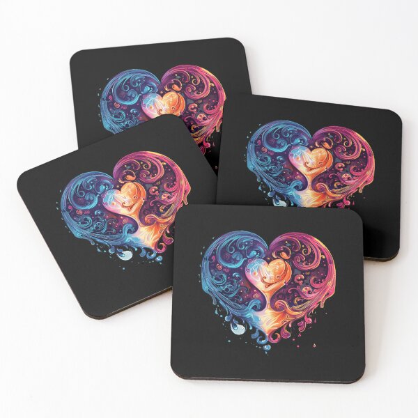 Item preview, Cool heart on patches Sticker designed and sold by S-ZYBI.