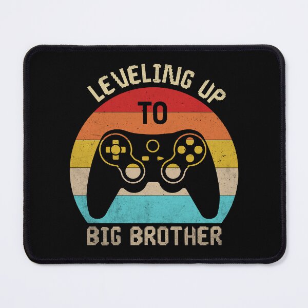Item preview, Leveling up to Big Brother, gamer vintage new brother Toddler designed and sold by Dapper-Art.