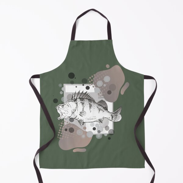 Item preview, Perch predatory fish fishing motif designed and sold by Ecmoprints.