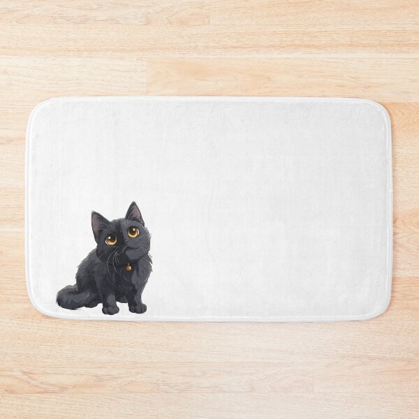 Item preview, Cute black cat designed and sold by vialgames.