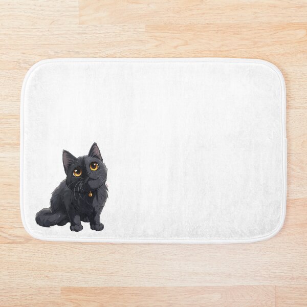 Item preview, Cute black cat designed and sold by vialgames.