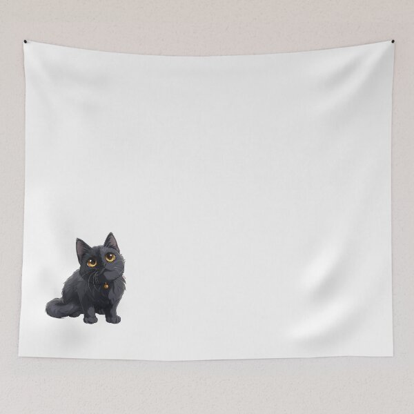 Item preview, Cute black cat designed and sold by vialgames.