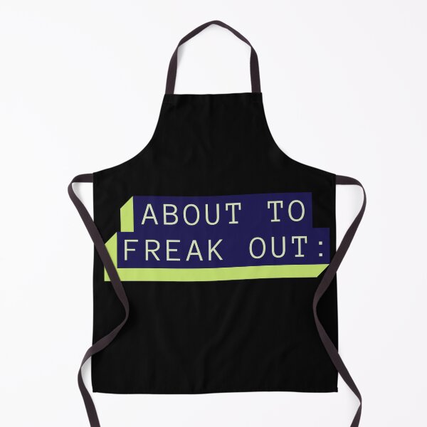 Item preview, About to freak out - text design designed and sold by SweetLimeShop.
