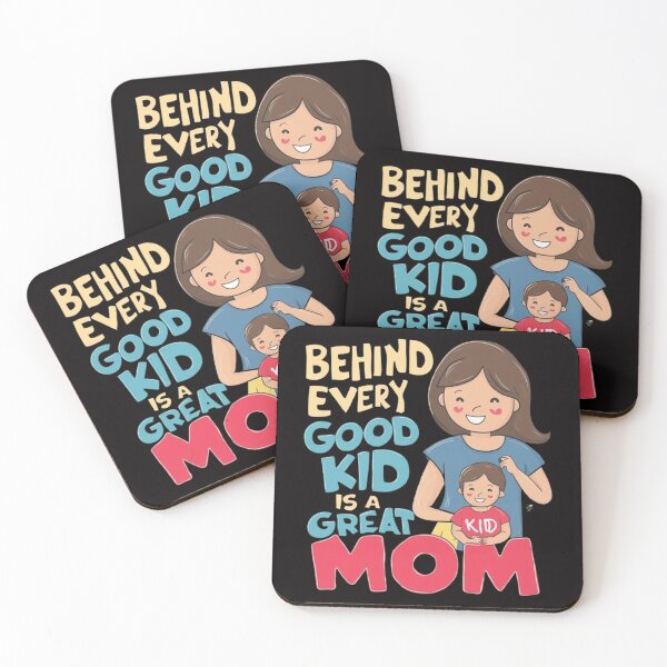 Item preview,    Behind Every Good Kid Is A Great Mom ,Supermom vibes ,gift idea  designed and sold by masteryStore.