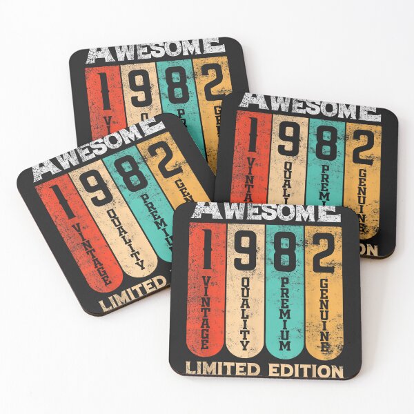 Item preview, 42th Birthday 1982 Limited Edition 42 Years Old Retro designed and sold by caloudiaminart.