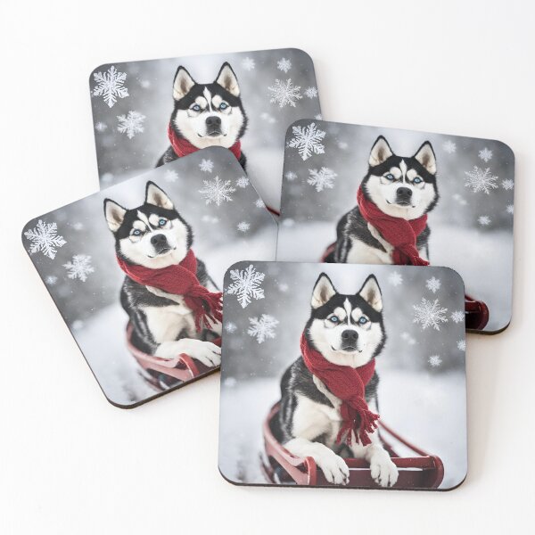 Item preview, Husky Sleigh  designed and sold by ColourCove .