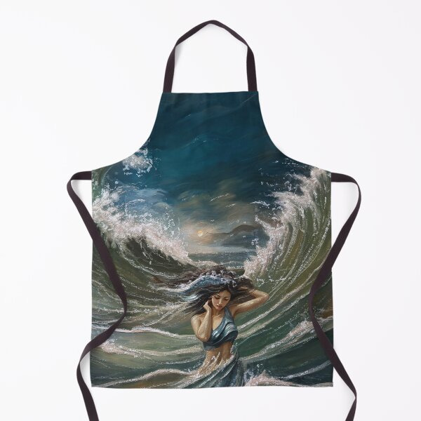 Item preview, Nymph in the sea waves designed and sold by Andy551.