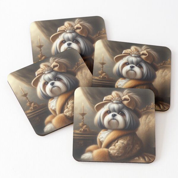 Item preview, Pawsitively Posh: Dapper Shih Tzu Portrait designed and sold by TDKCustoms.