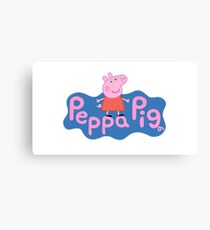 Peppa Pig Canvas Print