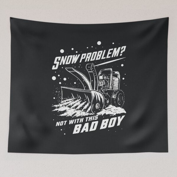 Item preview, Snow Blower Power Statement Graphic designed and sold by VoyteksDesigns.