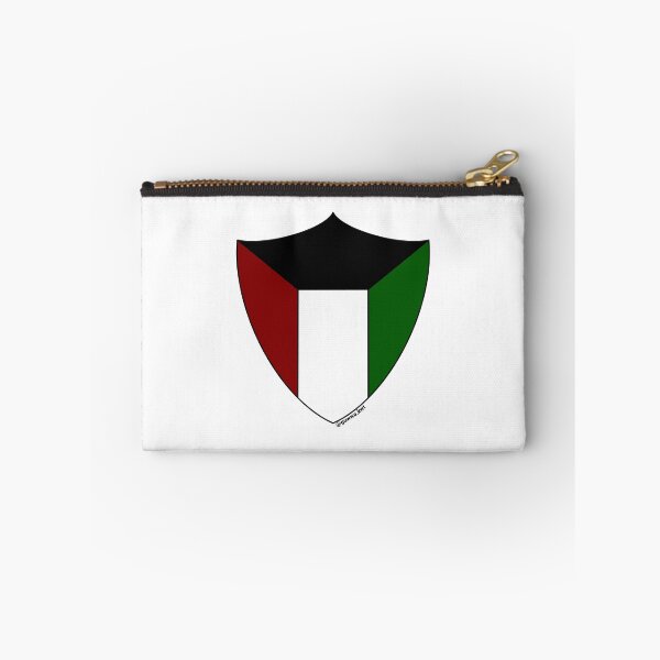 Item preview, Kuwait Flag Shield designed and sold by Guwwa from Kuwait.