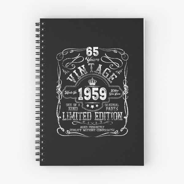 Item preview, Vintage 1959 Limited Edition 65 Year Old Gifts 65th Birthday  designed and sold by caloudiaminart.