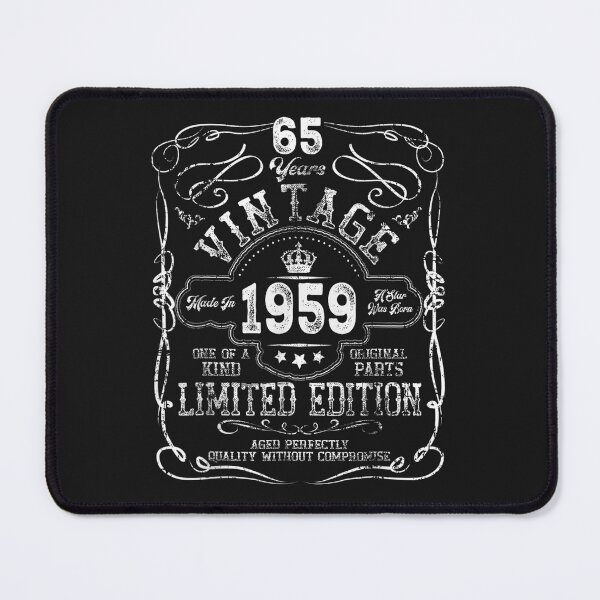 Item preview, Vintage 1959 Limited Edition 65 Year Old Gifts 65th Birthday  designed and sold by caloudiaminart.