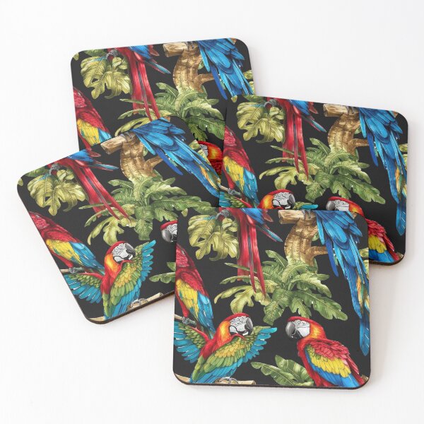 Item preview, Macaw squad parrot birds designed and sold by DunuStore.