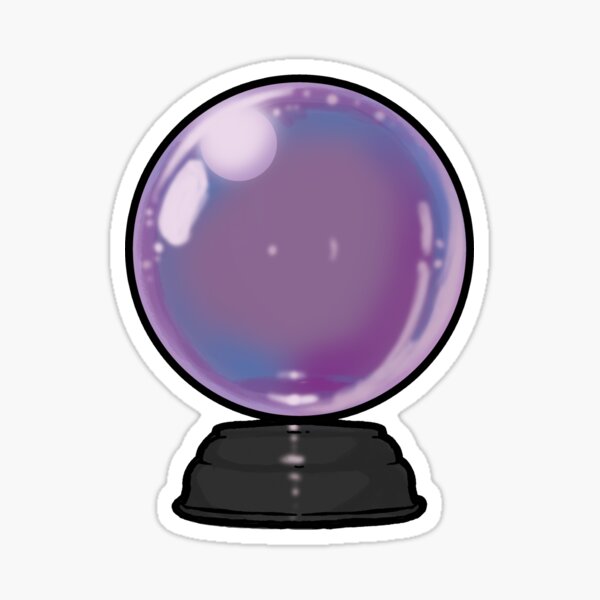 Crystal Ball Sticker