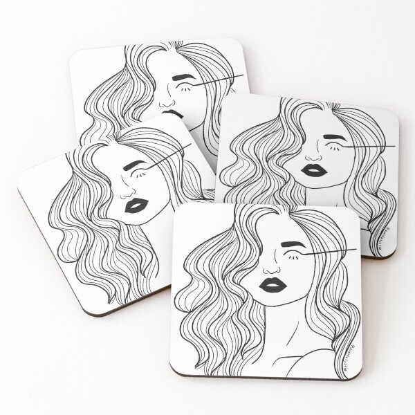 Item preview, Waves girl designed and sold by dudaoliveira.art.