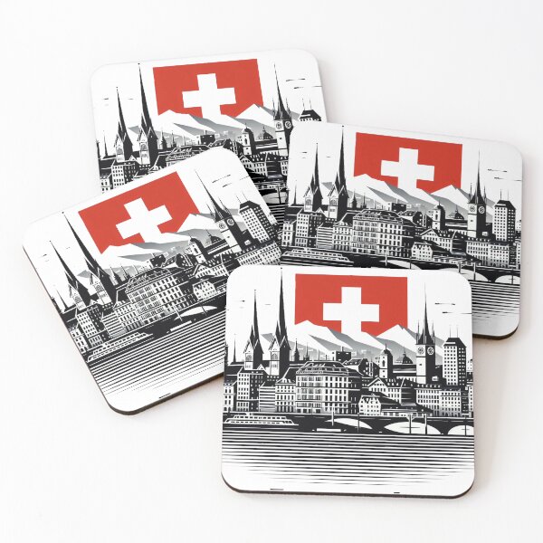 Item preview, Swiss Serenity: A Minimalist Tribute designed and sold by StellarValor.