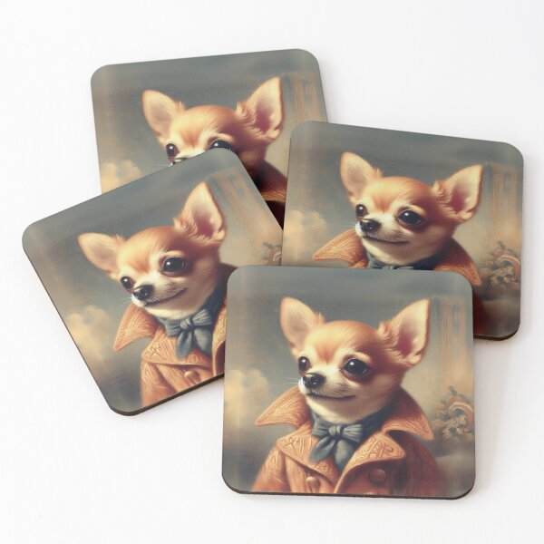 Item preview, Charming Chic: Dapper Chihuahua Portrait designed and sold by TDKCustoms.