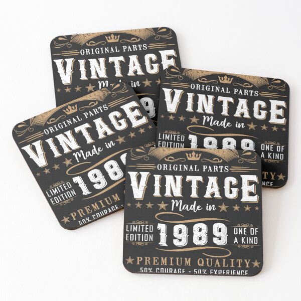 Item preview, Vintage 1989 35th Birthday Gifts 35 Year Old For Men Women designed and sold by caloudiaminart.