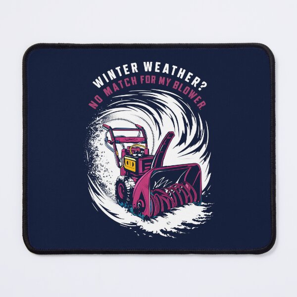 Item preview, Winter Warrior's Snow Blower Triumph Art designed and sold by VoyteksDesigns.