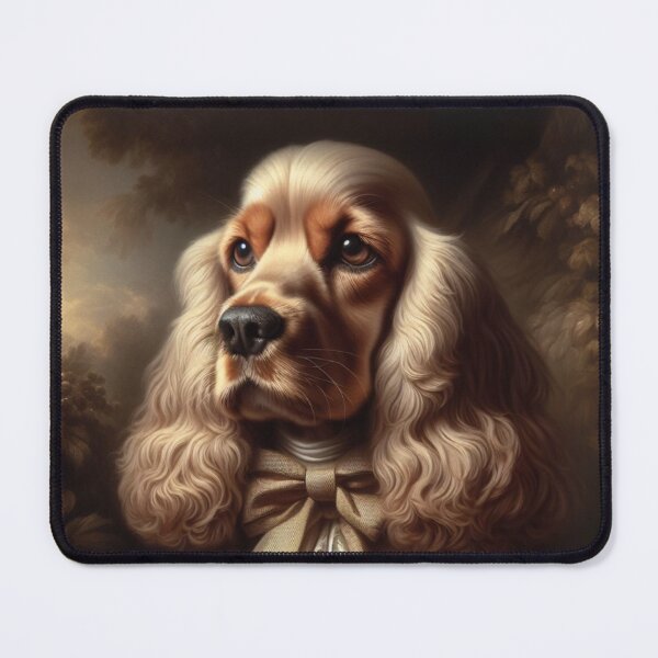Item preview, Elegant Canine Couture: Distinguished Cocker Spaniel Portrait designed and sold by TDKCustoms.