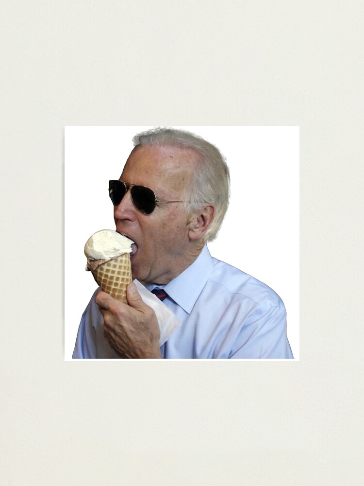 Joe Biden eating ice cream they call me 007 0 things built 0