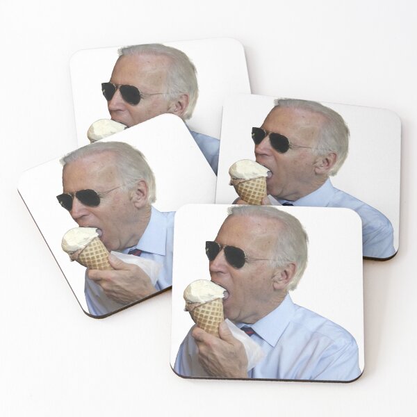 Item preview, Joe Biden Eating Ice Cream designed and sold by sophieashapiro.