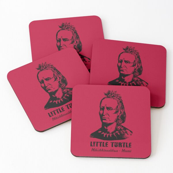 Item preview, Che Chief Little Turtle Mihšihkinaahkwa designed and sold by twHistory.