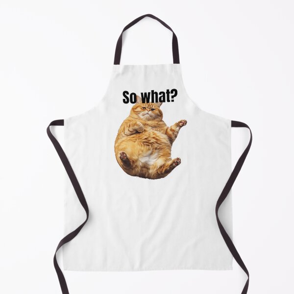 Item preview, So what funny fat cat sticker designed and sold by SmileshareShop.