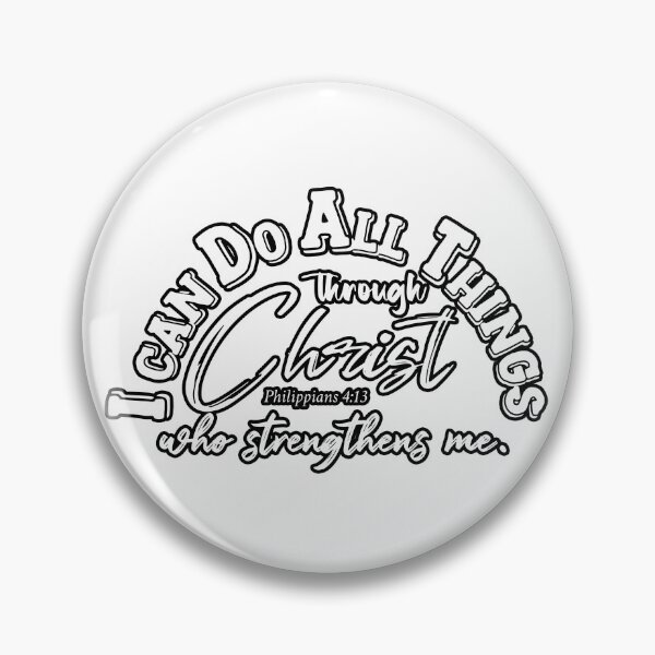 Item preview, I can do all things with Christ  designed and sold by LorenzoArtZa.