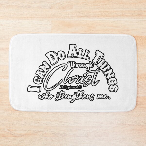 Item preview, I can do all things with Christ  designed and sold by LorenzoArtZa.