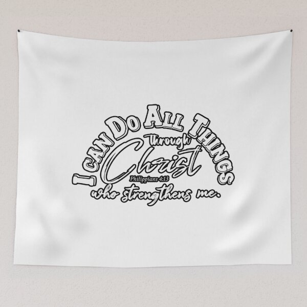 Item preview, I can do all things with Christ  designed and sold by LorenzoArtZa.
