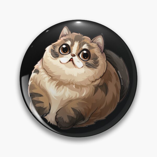 Item preview, Positive fat cat eyes designed and sold by SmileshareShop.