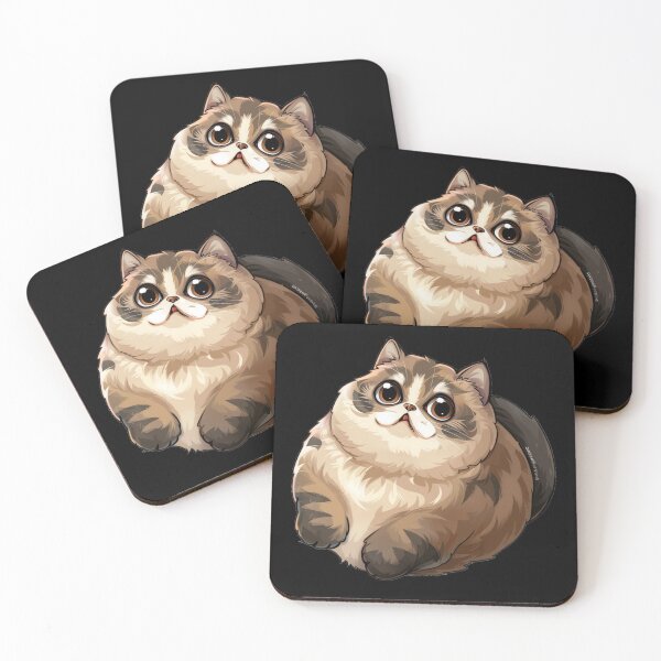 Item preview, Positive fat cat eyes designed and sold by SmileshareShop.