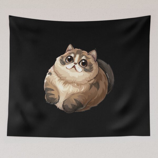 Item preview, Positive fat cat eyes designed and sold by SmileshareShop.