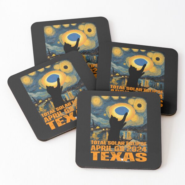 Item preview, Texas total solar eclipse ,04 08 2024 and my cat designed and sold by erozzz.