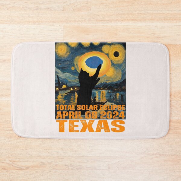 Item preview, Texas total solar eclipse ,04 08 2024 and my cat designed and sold by erozzz.