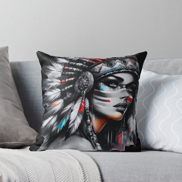 Item preview, Native American, Beauty, Wild Rose | Catsie Cat designed and sold by yelkenb.