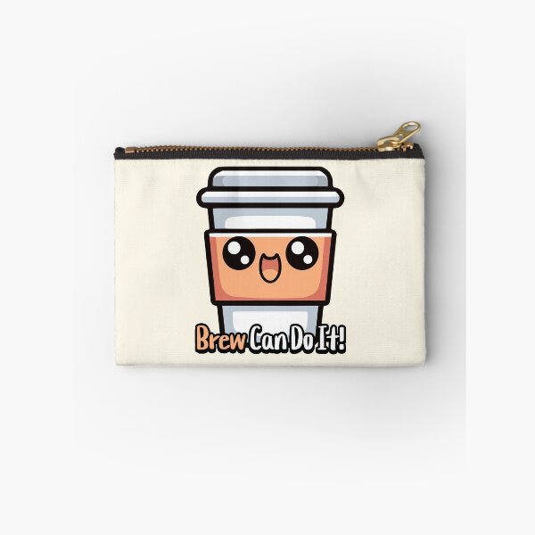 Item preview, Brew Can Do It! Cute Coffee Pun designed and sold by PMCreative.