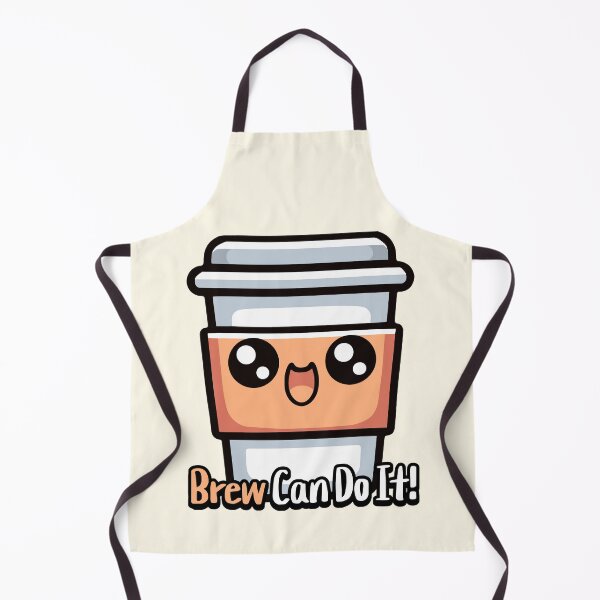 Item preview, Brew Can Do It! Cute Coffee Pun designed and sold by PMCreative.