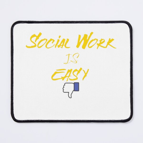 Item preview, Social Work Is Easy, Thumbs Down designed and sold by KoumlisArt.