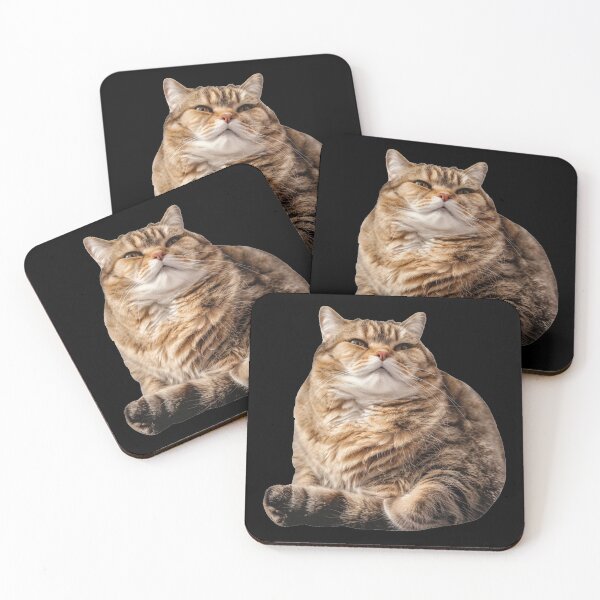 Item preview, Suspicious fat cat  designed and sold by SmileshareShop.
