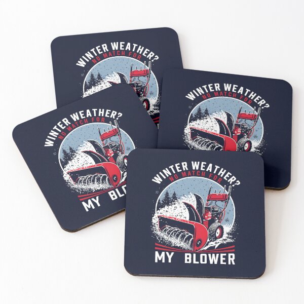 Item preview, Unstoppable Snow Blower Winter Graphic designed and sold by VoyteksDesigns.