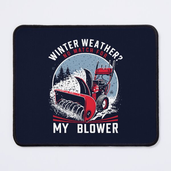 Item preview, Unstoppable Snow Blower Winter Graphic designed and sold by VoyteksDesigns.