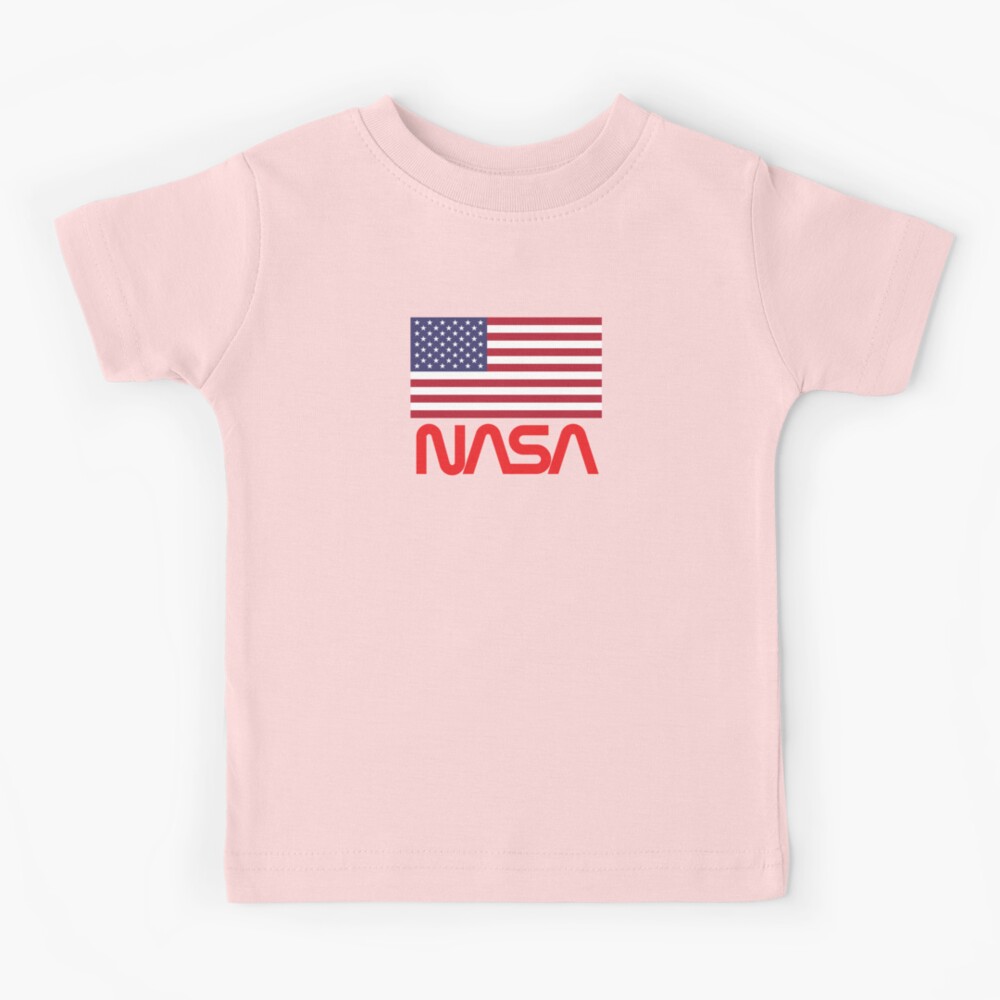 NASA Retro Logo Shirt American Redbubble CarterCooper Kids by | \